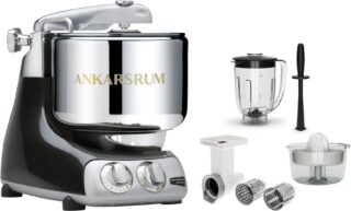 Ankarsrum AKM 6230 Go Green yleiskone, musta timantti