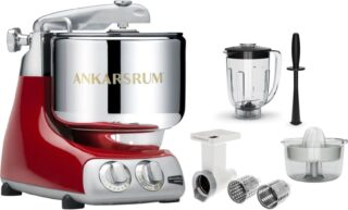 Ankarsrum AKM 6230 Go Green yleiskone, punainen