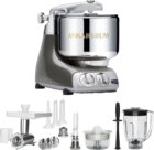 Ankarsrum AKM 6230 yleiskone + Deluxe-paketti, black chrome