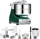 Ankarsrum AKM 6230 -yleiskone + deluxe-paketti, forest green