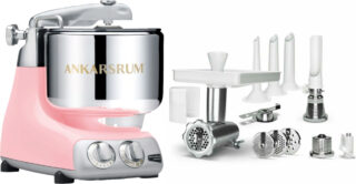Ankarsrum Assistent Original AKM6230 Cloudy Pink + täydellinen lihamylly