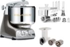 Ankarsrum Assistent yleiskone, suuri tarvikepaketti, black chrome
