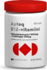 Apteq B12 metyylikobalamiini 1000 mikrog 100 tabl