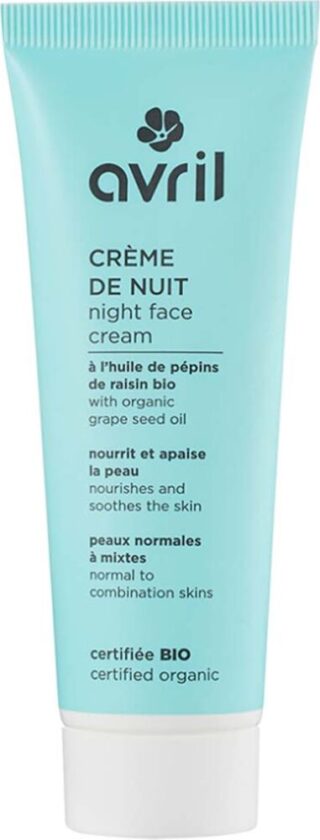 Avril Organic Yövoide normaalille iholle 50ml
