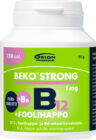 Beko Strong B12+Foolihappo+B6 150 purutabl mustikka-karpalo