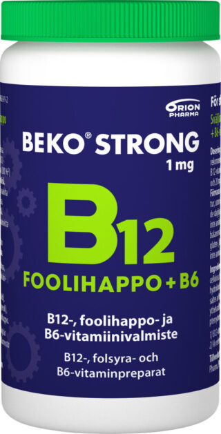 Beko Strong B12+Foolihappo+B6 170 tabl