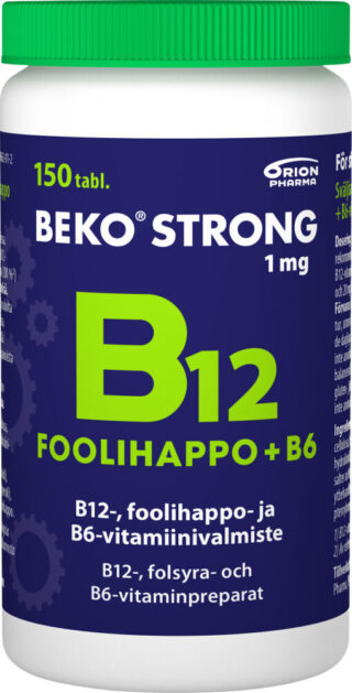 Beko Strong B12-vitamiini +Foolihappo+B6 150 tabl