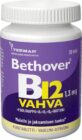 Bethover Strong B12 Vadelma-Sitruuna tabl
