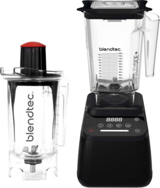 Blendtec Designer 625 -tehosekoitin ja twister-kannu, musta