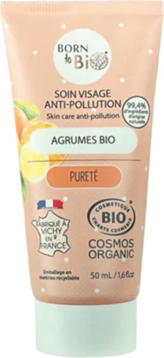 Born to Bio Antipollution Face Care for Oily Skin- Kasvovoide rasvoittuvalle iholle 50ml