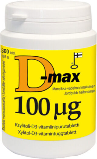 D-Max 100 mikrog 300 tabl
