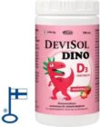 Devisol DeviSol Dino Mansikka 10 mcg – D-vitamiini lapsille 100 purutabl