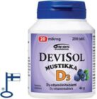 Devisol DeviSol Mustikka 20 mcg – D-vitamiini 200 kpl