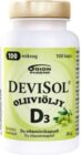 Devisol DeviSol Oliiviöljy 100 mcg – D-vitamiini 100 kaps