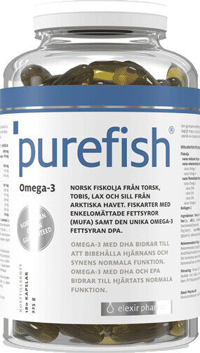 Elexir Pharma Purefish, 180 kapselia