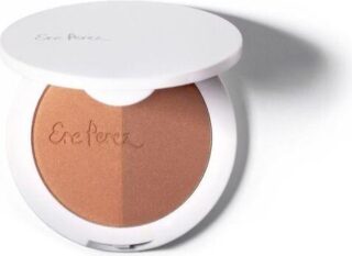 Ere Perez Rice Powder Blush & Bronzer Roma – Poskipuna ja Aurinkopuuteriduo