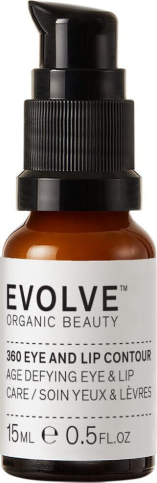 Evolve Organic Beauty 360 Eye & Lip Contour huulten- ja silmänympärysvoide 15ml