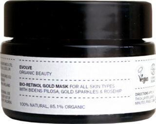 Evolve Organic Beauty Bio-Retinol Gold Mask