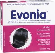 Evonia hiusten tehoravinne 56 kapselia