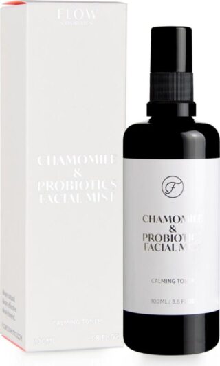 Flow Cosmetics Chamomile + Probiotics Facial mist- Rauhoittava kasvovesi 100ml