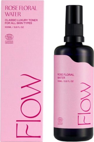 Flow Cosmetics Rose Floral Water Ylellinen klassikko kasvovesi 100ml