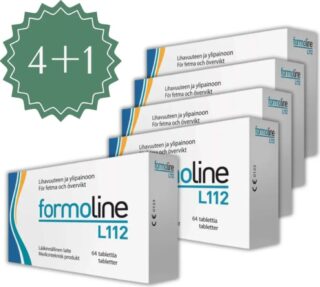 Formoline L112 500mg, 4 x 64 tabl (+1 ilmaiseksi) Kampanja