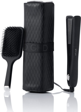 ghd Gold Gift Set Mini Hair Straightener & Paddle Brush – 1 pcs