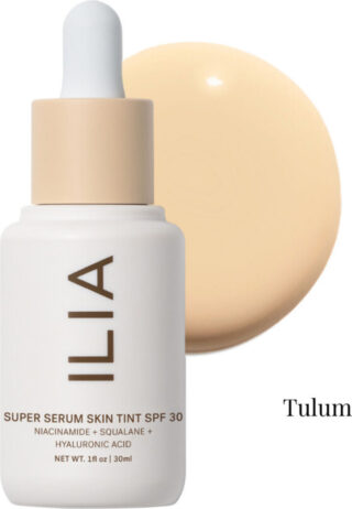 ILIA Beauty Super Serum Skin Tint SPF 30 – Tulum