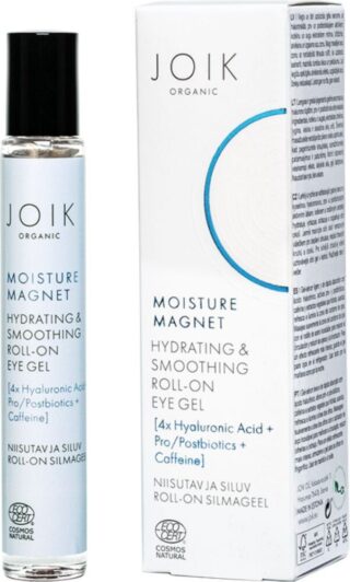 JOIK Organic Moisture Magnet Hydrating & Smooting Roll-On Eye Gel Silmänympärysseerumi 10ml