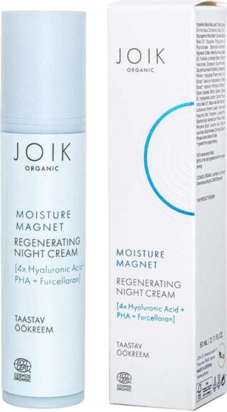 JOIK Organic Moisture Magnet Regenerating Night Cream Yövoide 50ml