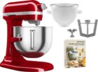 Kitchenaid Artisan 5KSM70SHXE yleiskone 6,6 litraa + 5KSMICM Ice Cream Maker, red