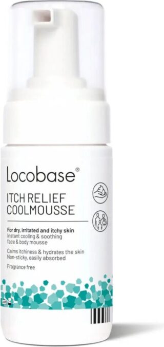 Locobase Itch Relief Coolmousse – Kutinaa lievittämään 100 ml