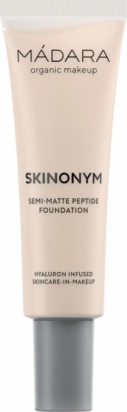 Mádara Skinonym Semi-Matte Peptide Foundation – Meikkivoide – 10 Porcelain