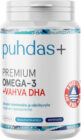 New Organics Oy Puhdas+ Premium Omega-3 + Vahva DHA 120 kapselia