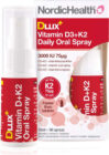 Nordic Health DLux D3+K2-suihke 75+75 mikrog 12 ml