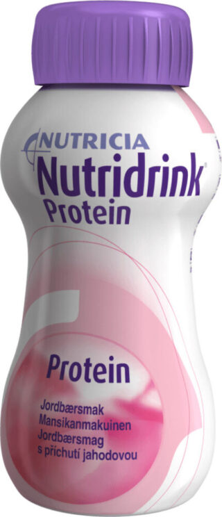 Nutridrink Protein Mansikka 4×200 ml