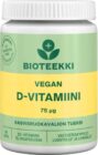 Omnivegan Bioteekki Vegan D-Vitamiini 75 mikrog 60 kaps