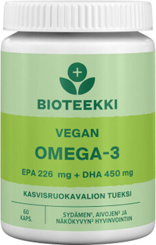 Omnivegan Bioteekki Vegan Omega-3 60 kaps 60 kaps