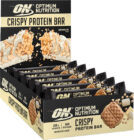Optimum Nutrition 10 x Optimum Protein Crisp Bar, 65 g