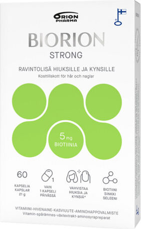 Orion Oyj Biorion Strong 5 mg 60 kapselia *