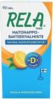 Oy Verman Ab Rela Tabs appelsiini + D3 90 purutablettia
