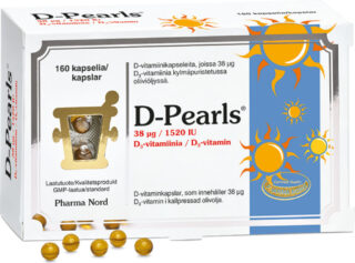 Pharma Nord D-Pearls 38 mikrog 160 kaps