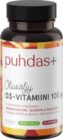 Puhdas+ D3-Vitamiini Oliiviöljyssä 100 ug 60 kaps