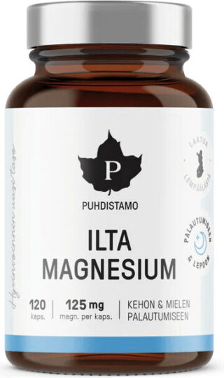 Puhdistamo Ilta Magnesium kaps