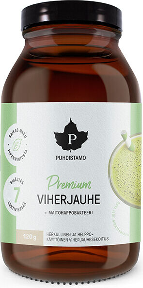 Puhdistamo Premium Green powder, 120g