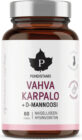 Puhdistamo Vahva Karpalo + D-mannoosi 60 kaps