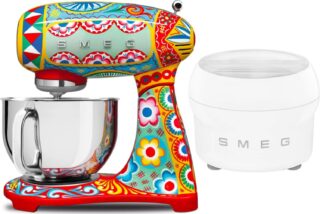 Smeg Yleiskone, jossa jäätelökone, Dolce & Gabbana
