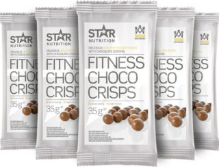 Star Nutrition 5 x Fitness Choco Crisps 35g