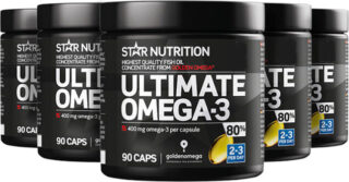 Star Nutrition Ultimate Omega-3 80% 450 kapselia BIG BUY
