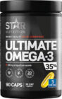Star Nutrition Ultimate Omega-3, 90 kapselia, 35% 1000mg